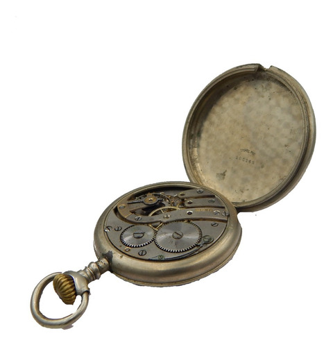 Antiguo Y Exotico Reloj De Bolsillo Vulcain Suizo 1920! (Usado)