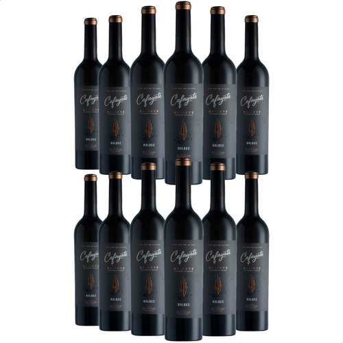 Vino Cafayate Reserva Malbec Pack X12 Botellas - 01mercado
