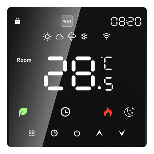 Función De Visualización Del Termostato, Dispositivo De Temp