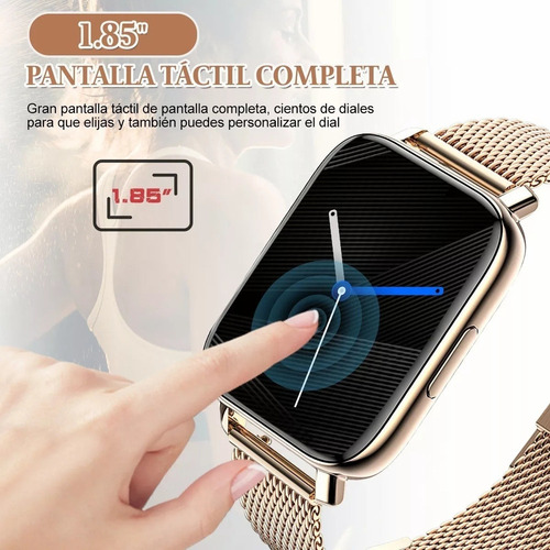 Smartwatch Mujer Reloj Inteligente Reloj Impermeable