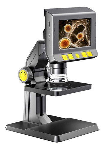 Zealtron Digital Microscope With 4.3'' Lcd Screen 1000x, El