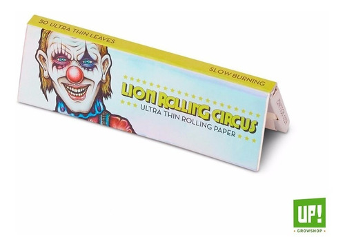 Sedas Papel Para Armar Lion Rolling Circus Silver - Up! Grow