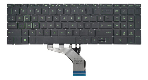 Teclado Retroiluminado Repuesto Para Portatil Hp Pavilion Us