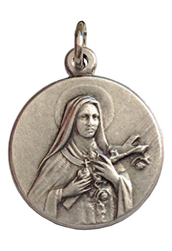 Santa Teresa De Lisieux (niño Jesús Y De La Santa Faz) Medal (Reacondicionado)