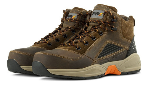 Zapato De Seguridad Proflex 142cafe Talla 44