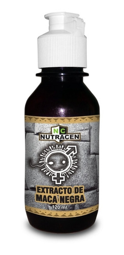 Extracto De Maca Negra Extra 120 Ml De Pura Energía