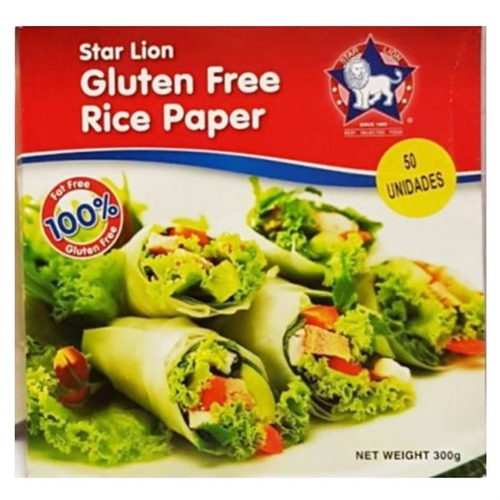 Imagen 2 de 5 de Papel De Arroz Wrap Libre De Gluten Sin Tacc Apto Veganos