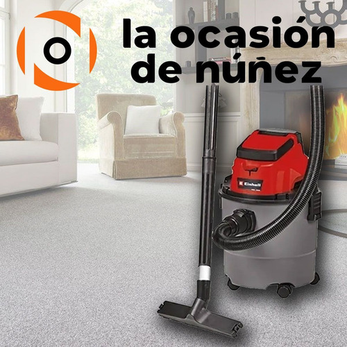 Imagen 5 de 8 de Aspiradora Inalambrica Einhell Tc-vc 18 15 Lt Tacho Plastico