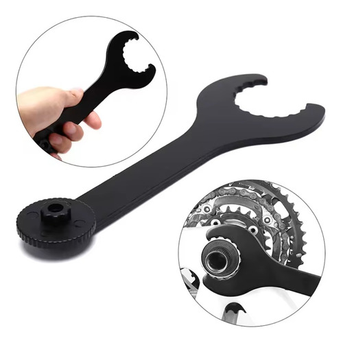 Llave Extractor Caja Pedalera Hollowtech 2+accesorio Palanca