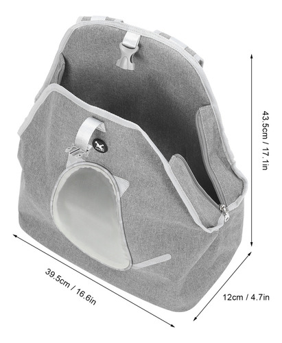 Mochila Porta Mascotas Transpirable Bolsa Delantera For Per