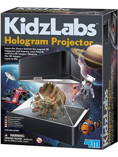 Dinosaurio 4m Holograma 3d Proyector Kit De La Ciencia De Lo