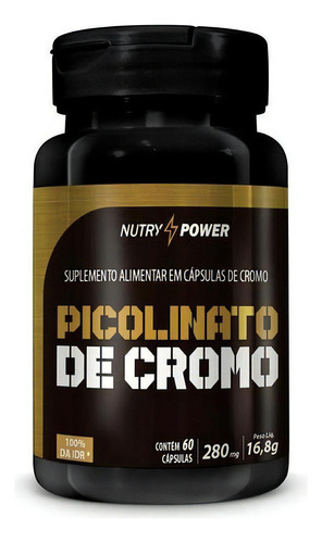 Picolinato De Cromo (60 Cápsulas) 280mg