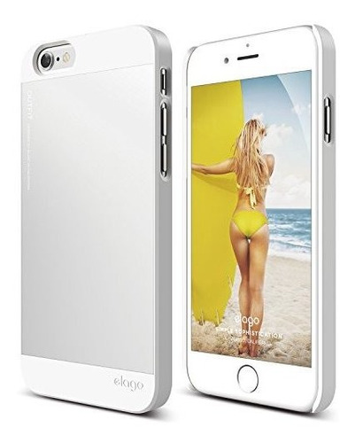 Caso iPhone 6s, Elago S6 Salida Aluminio Y Fp6uf