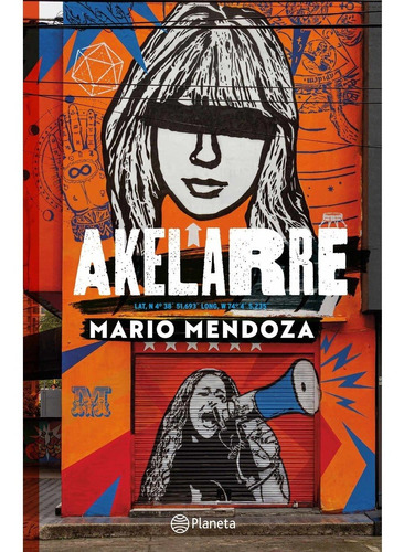 Libro Akelarre - Mario Mendoza - Original