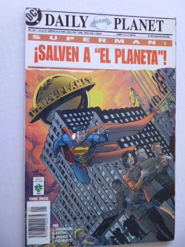 Superman Salven Al Planeta  - Tomo Unico-comic En Físico