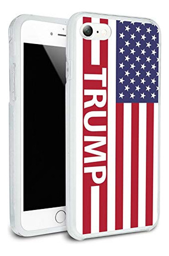 Presidente Trump American Flag Protective Slim Fit Hybrid Ru