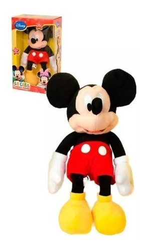 Mickey Peluche Con Luces Colores Ditoys Sharif Express