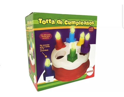 Juguete Torta De Cumpleaños Para Conocer Formas