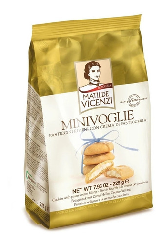 Galletita Minivoglie Limón Vicenzi 225 Gr. Origen Italia