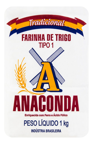 Farinha Anaconda  de trigo 1 kg