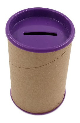 Imagem 6 de 10 de 50 Cofrinho De Papelão - Cofre P/ Personalizar.