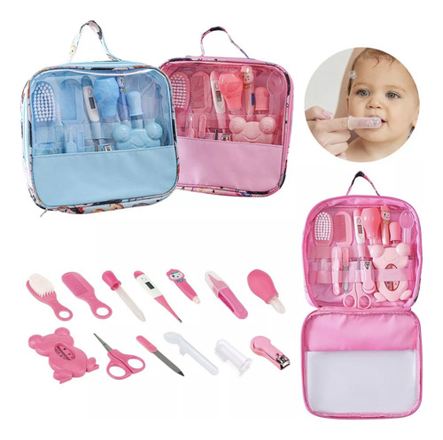 Kit De Aseo Y Cuidado Personal Para Bebés 13pcs