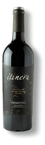 Vinho Itinera Primitivo Salento Igt Prima Classe