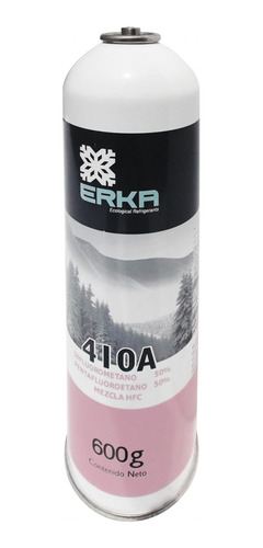 Gas Refrigerante R410a 0.650 Kg Erka