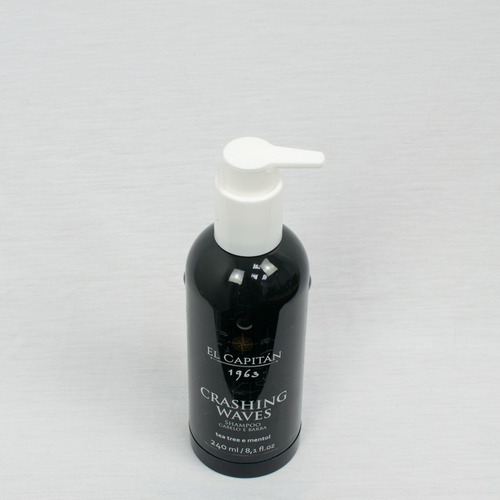 Imagem 3 de 6 de Shampoo Masc Cabelo/barba Crashing Waves 240ml El Capitán