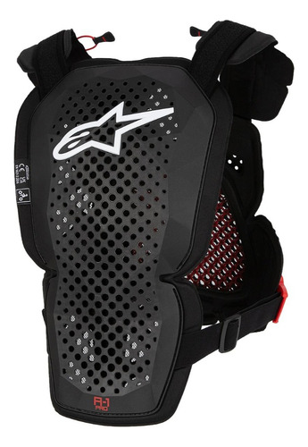 Peto Alpine A1 Pro Chest Motocross Enduro Negro Xl/xxl
