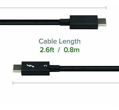 Accesorio Pc Cable Thunderbolt 3 Enchufable
