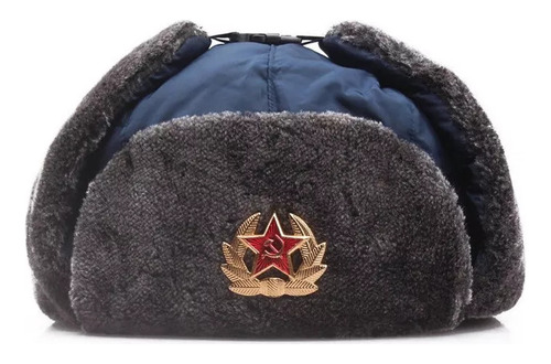 Gorra Rusa Shapka Ushanka (gris, Medical 62)