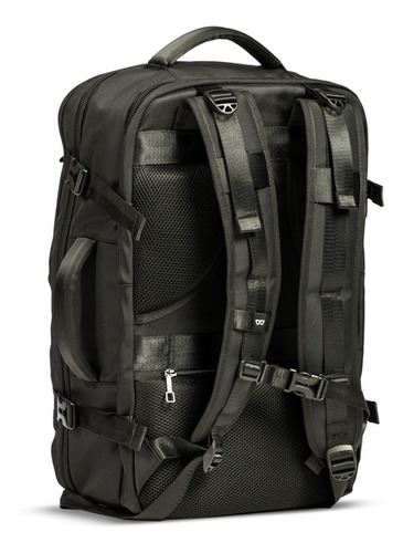 Imagen 2 de 10 de Mochila Viaje Fly Chica Bolsillo Antirrobo Primicia Cuota