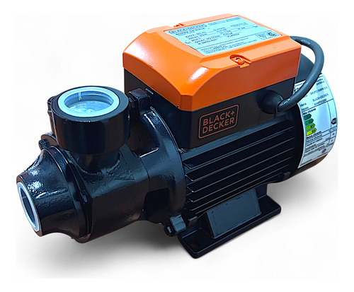 Bomba Periférica De Agua Elevadora Black + Decker Qb60 20mts 40lts/min 1/2 Hp 375w