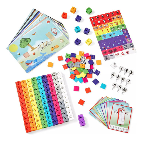 Fe Cubos Mathlink Hand2mind 251 Piezas - Juguete For Niños