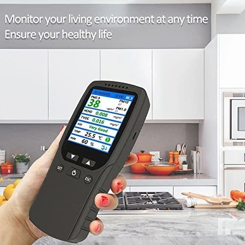 Liying 9 In 1 Air Quality Monitor Ga Analyzer Pm2.5 Pm10