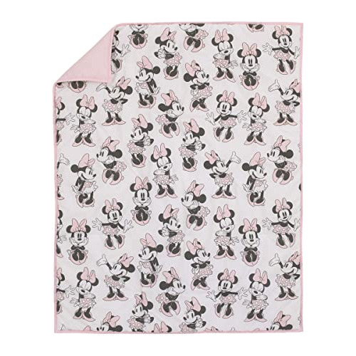 Minnie Mouse - Juego De Ropa De Cama Para Cuna De Guardería