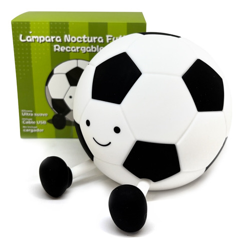 Lámpara Led Recargable Espanta Cuco Para Bebé Niños Rgb Usb