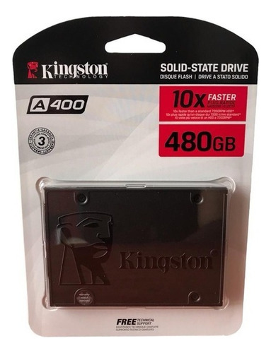 Disco Duro Solido 480gb Kingston Ssd - Original Certificado
