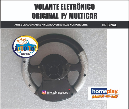 Imagem 2 de 6 de Multicar 640 / Ultracar 649 - Volante Eletrônico Original