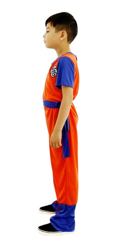 Imagen 8 de 8 de Disfraz Goku Dragon Ball Z Original Niño