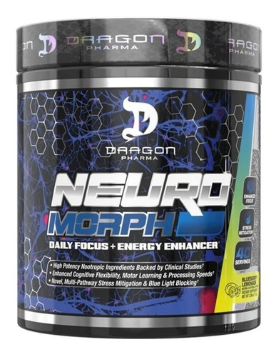 Dragon Pharma Neuromorph 40 Serv Energia Enfoque Anti Estres