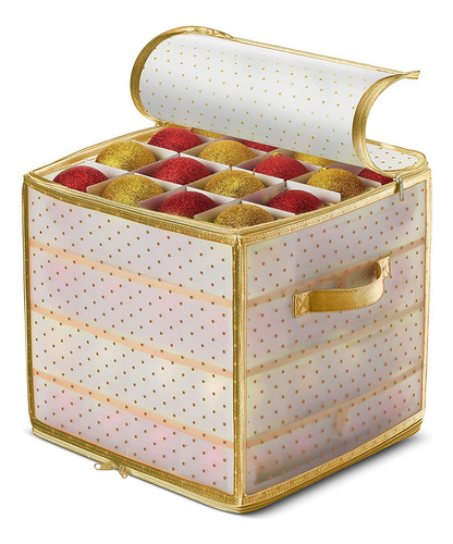 Caja De Almacenamiento Ornament Para Guardar 64 Bolas, Para