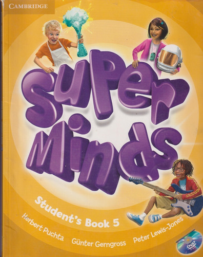 Super Minds Student's Book 5, Herbert Puchta & Dvd-rom