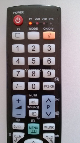 Control Remoto Para Samsung Lcd/led Tv/vcr/dvd/stb