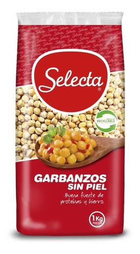 Garbanzos Sin Piel Selecta 1 Kg