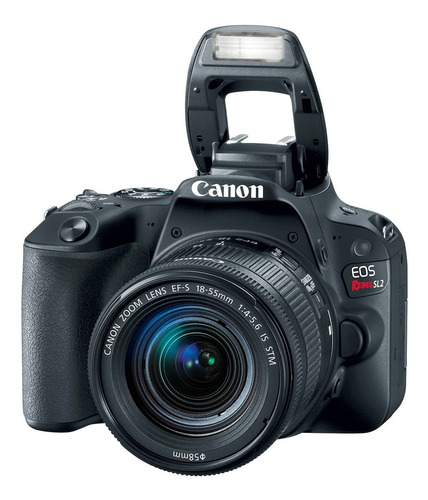 Canon Eos Rebel Sl2 Con Lente 18-55mm F/4-5.6 Is Stm Negra