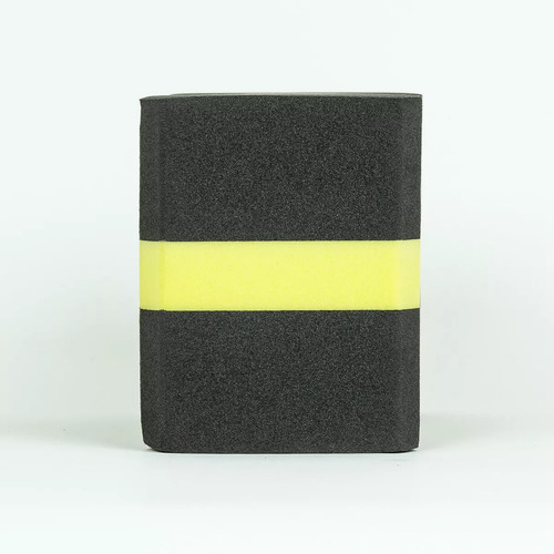 Pullbuoy Natación 500 Negro Amarillo Talla M