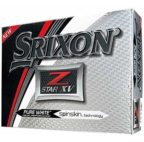 Srixon Z-star Xv 2017 Pelotas De Golf, White (una Docena).