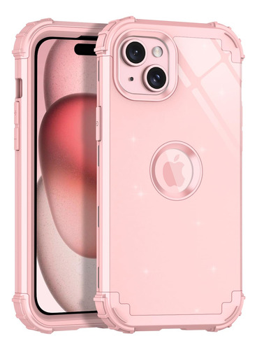 Casetego Funda Para  Phone 15, Tres Capas, Resistente, A Pr